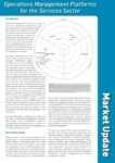 Cover for Operations Management Platforms for the Services Sector
