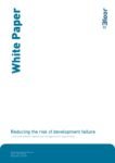 Cover for Reducing the risk of development failure