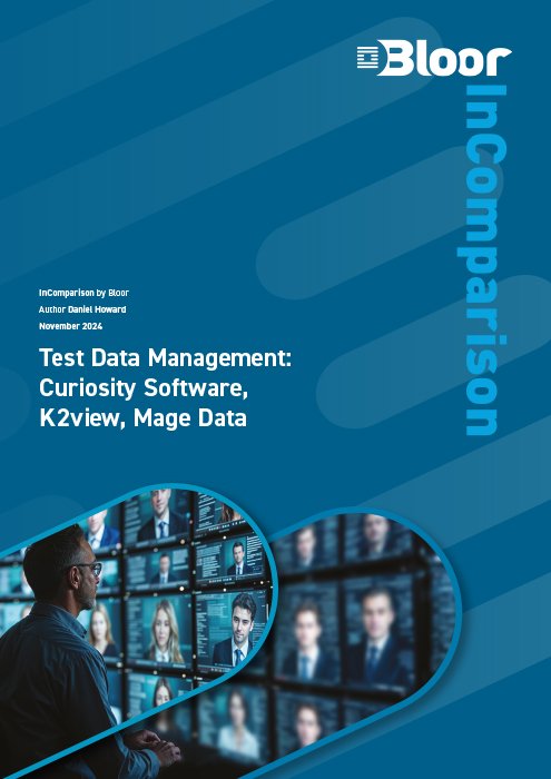 Cover for Test Data Management: Curiosity Software, K2view, Mage Data