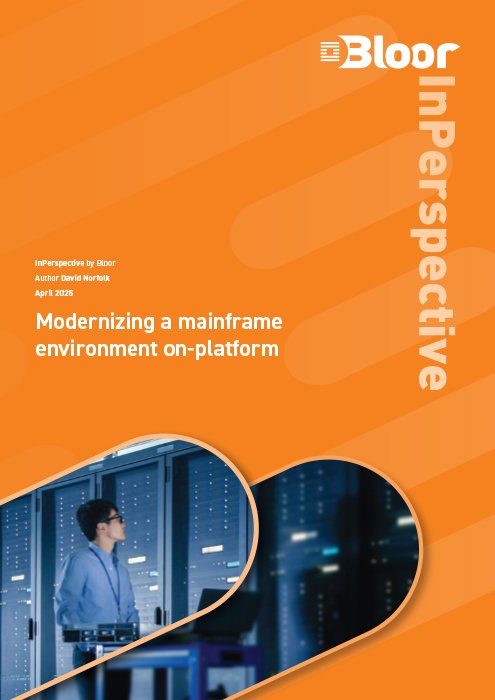 Cover for Modernizing a mainframe environment on-platform