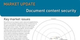 Cover for Document Content Security
