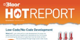 Cover for Low-Code/No-Code Development Hot Report