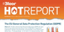 Cover for The EU General Data Protection Regulation (GDPR)