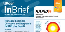 Rapid7 MXDR InBrief (May 2025 cover)